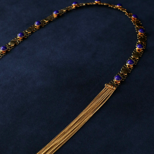 【Gustave Moreau - Cléopâtre】ギュスターヴ・モロー クレオパトラ ロング ドレープ ネックレス