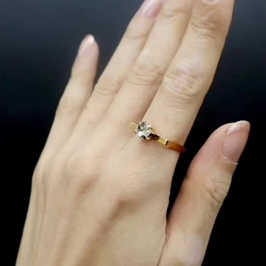 【SquareRing】Round Stone S