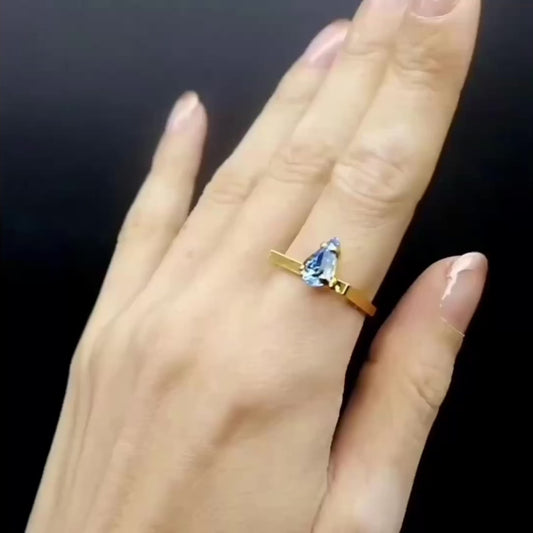 【SquareRing】Drop S Aigue-Marine