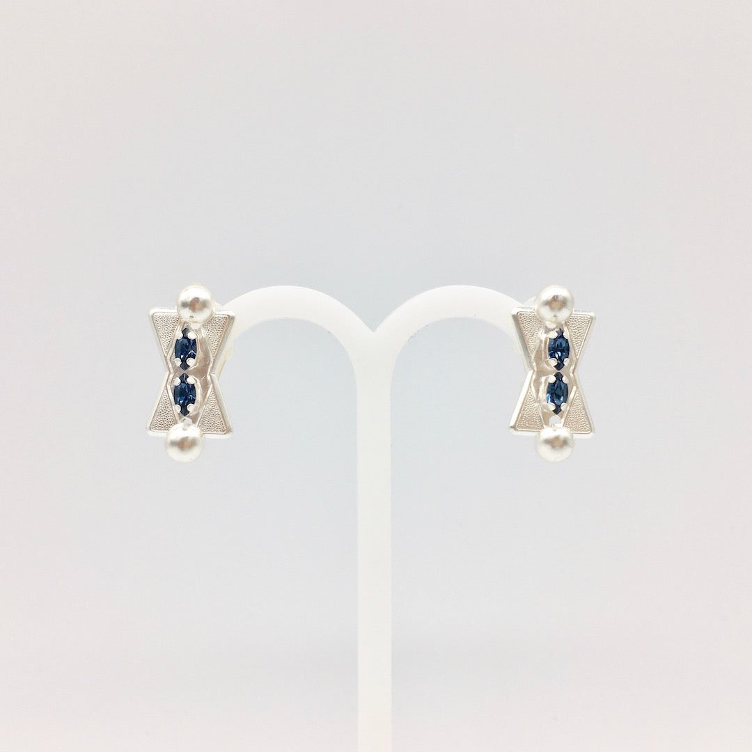 【Indigo】Single Clip-on Earrings