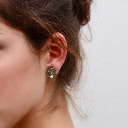 【Médaillon】Single Clip-on Earrings