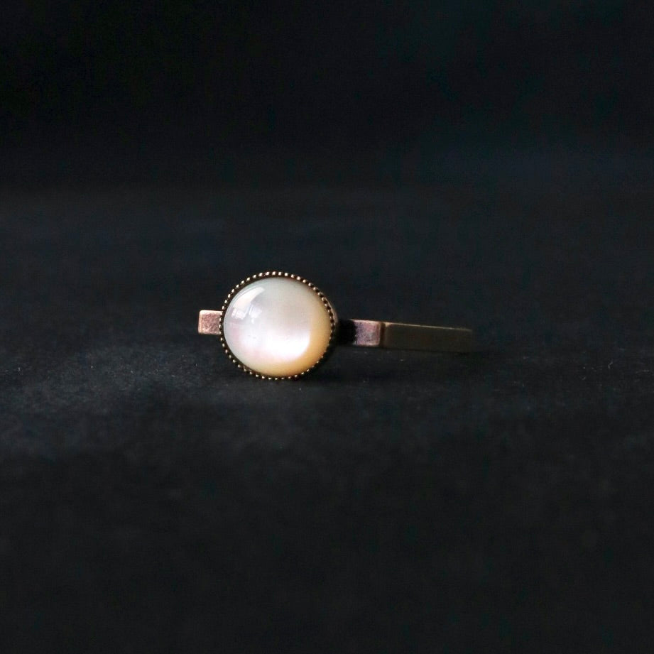 【SquareRing】White Mother of Pearl S