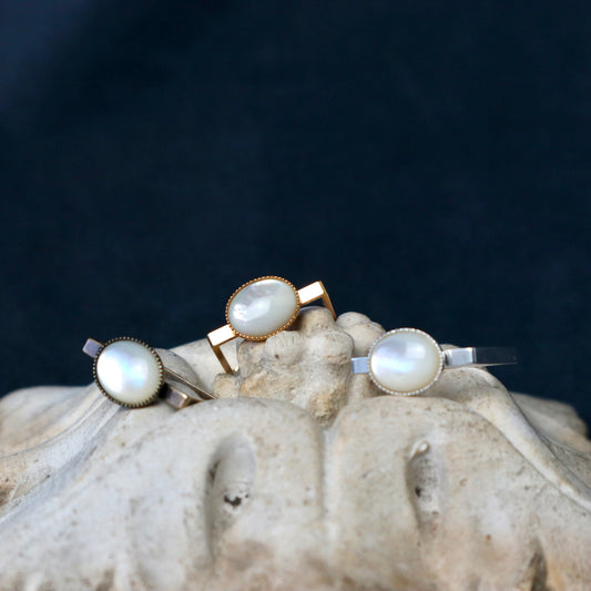 【SquareRing】White Mother of Pearl S