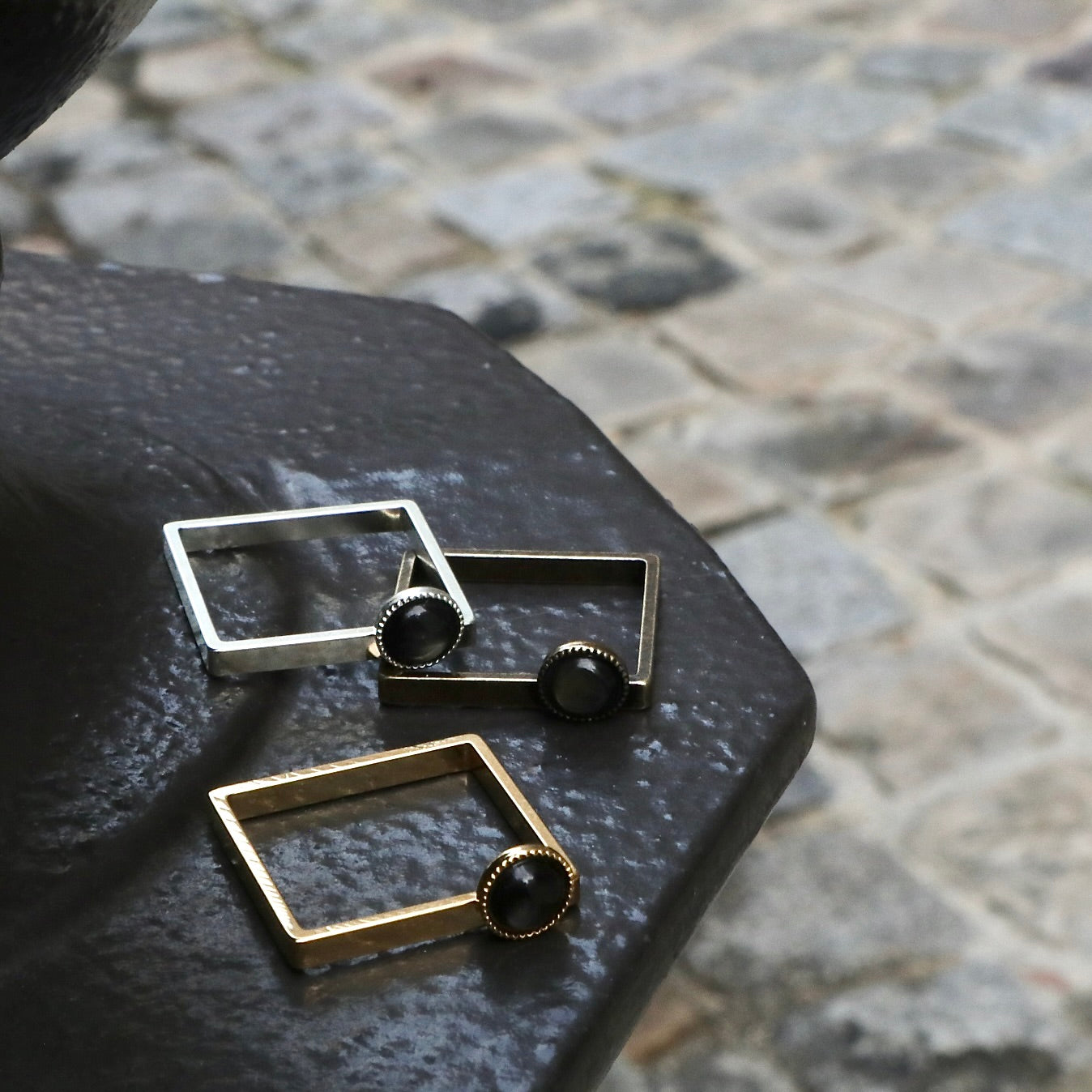 【SquareRing】Nacre Grise Tiny