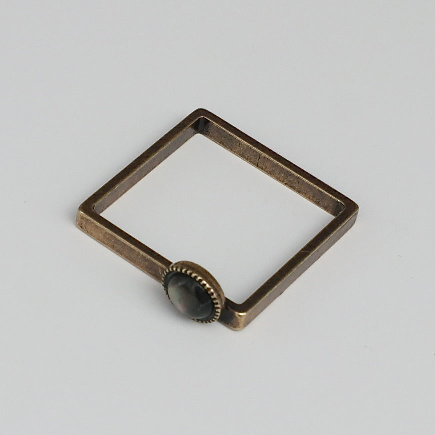 【SquareRing】Nacre Grise Tiny