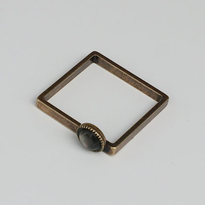 【SquareRing】Nacre Grise Tiny
