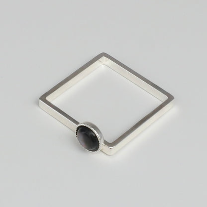 【SquareRing】Nacre Grise Tiny