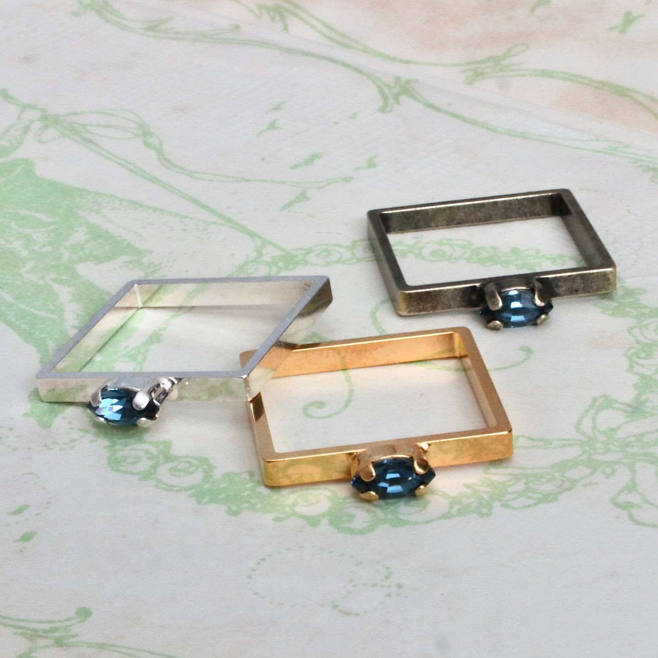 【SquareRing】スクエアリング インディゴ ミニマル