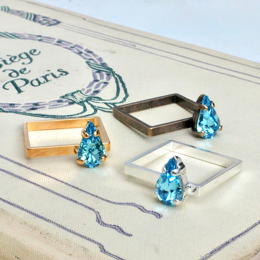 【SquareRing】Drop S Aigue-Marine