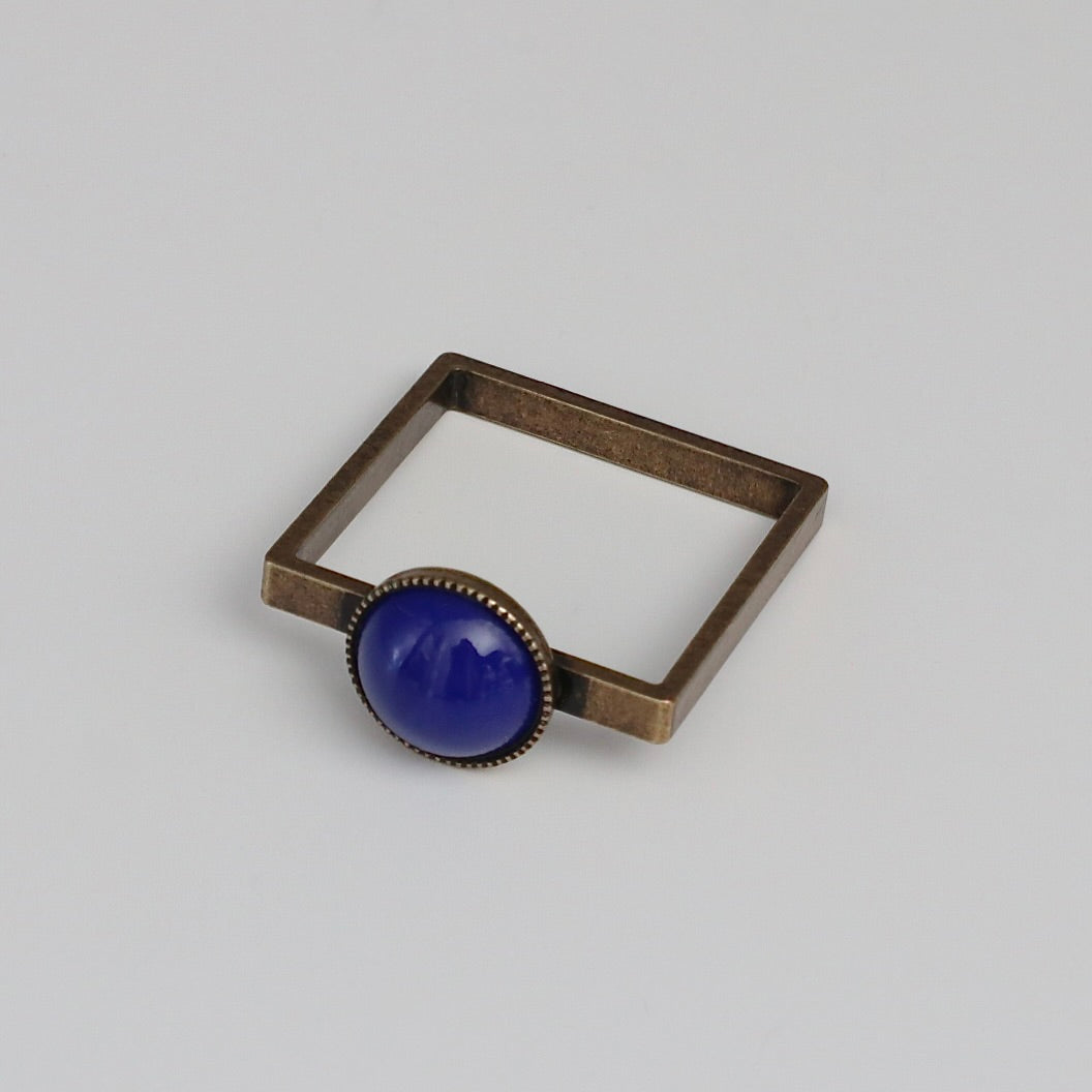 [SquareRing] Vintage Bleu Marine