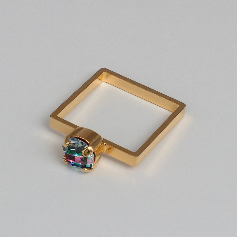 【SquareRing】Round Stone S
