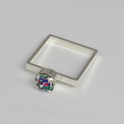 【SquareRing】Round Stone S