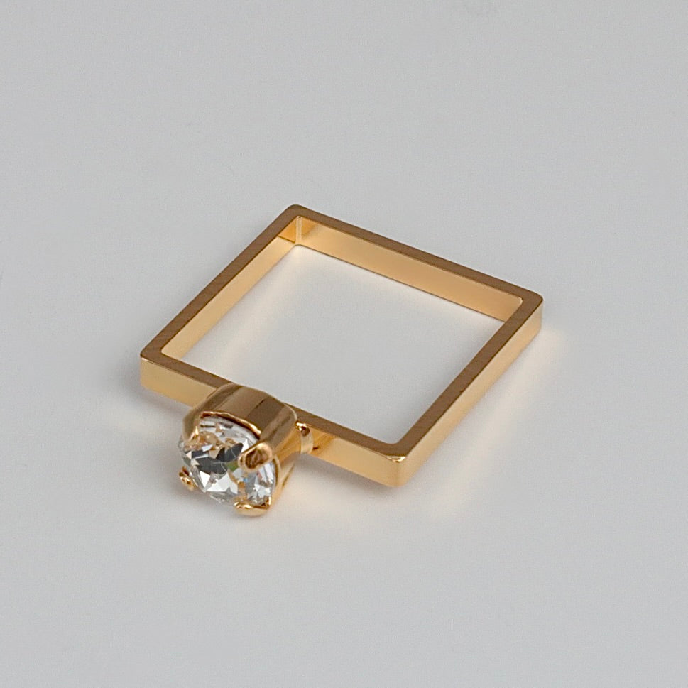 【SquareRing】Round Stone S
