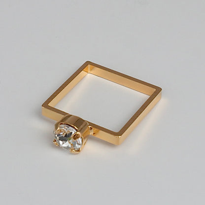 【SquareRing】Round Stone S