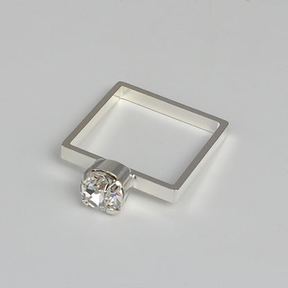 【SquareRing】Round Stone S