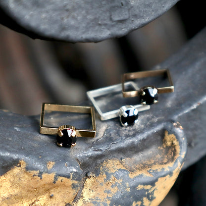 【SquareRing】Round Stone S Jais