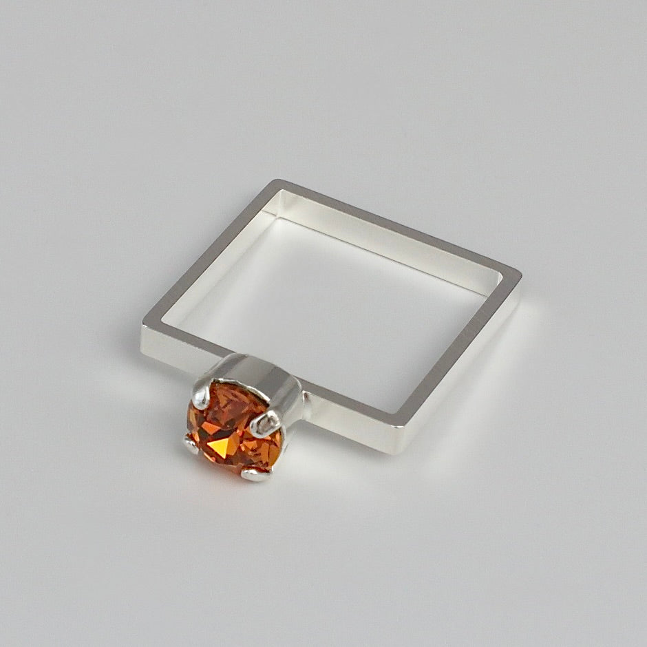 【SquareRing】Round Stone S