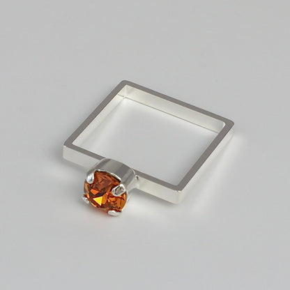【SquareRing】Round Stone S