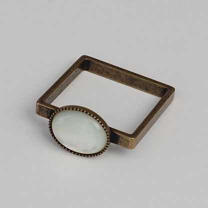 【SquareRing】White Mother of Pearl S
