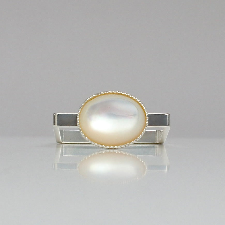 【SquareRing】White Mother of Pearl S