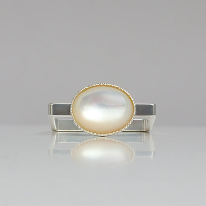 【SquareRing】White Mother of Pearl S