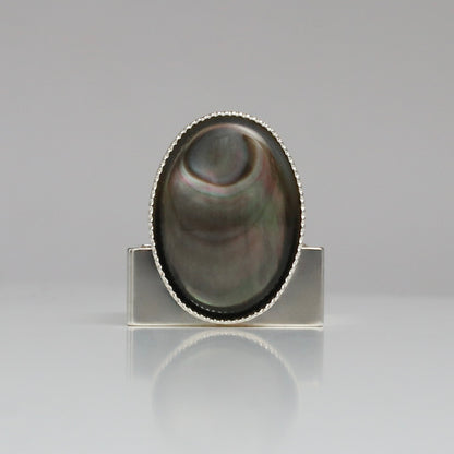 【SquareRing】Black Mother of Pearl L