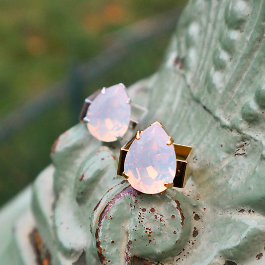 【SquareRing】スクエアリング ドロップ L ホワイトオパール