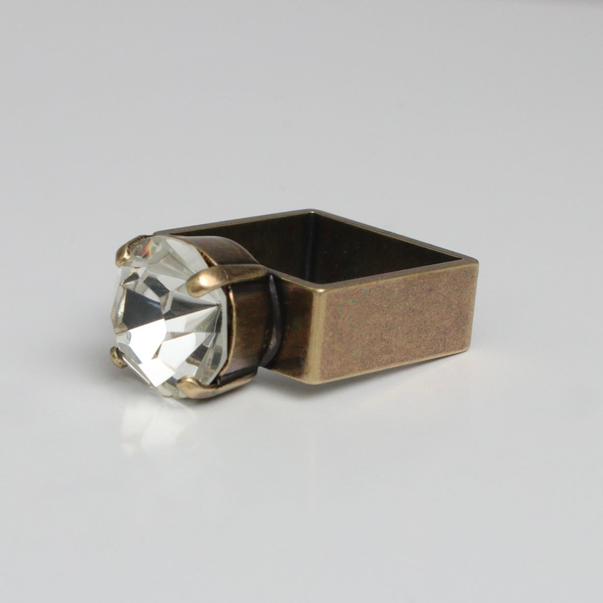 【SquareRing】Round Stone L