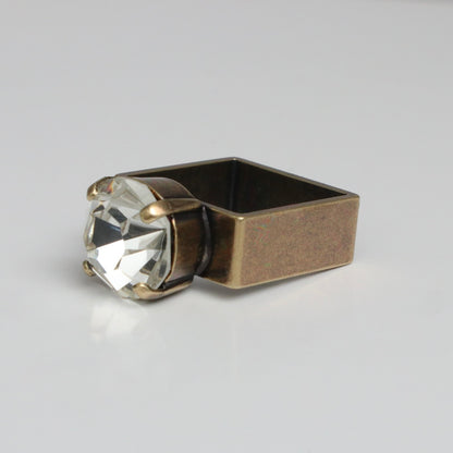 【SquareRing】Round Stone L