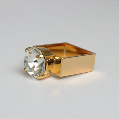 【SquareRing】Round Stone L