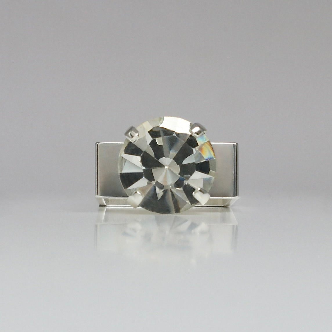 【SquareRing】Round Stone L