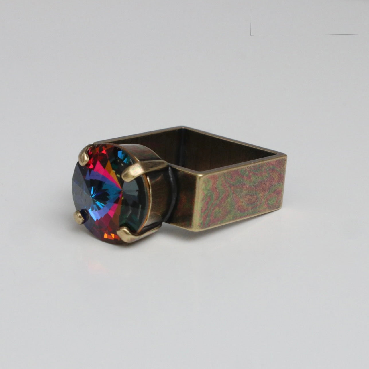 【SquareRing】Round Stone L