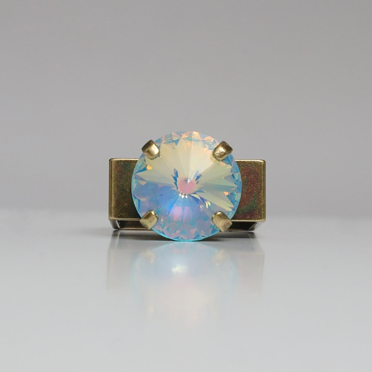 【SquareRing】Round Stone L