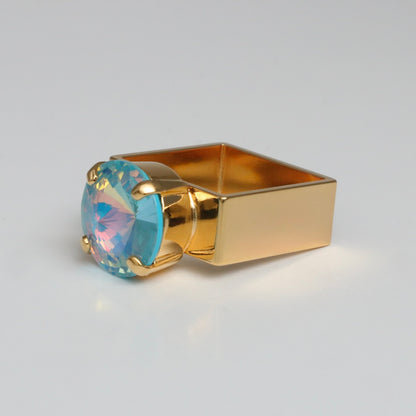 【SquareRing】Round Stone L