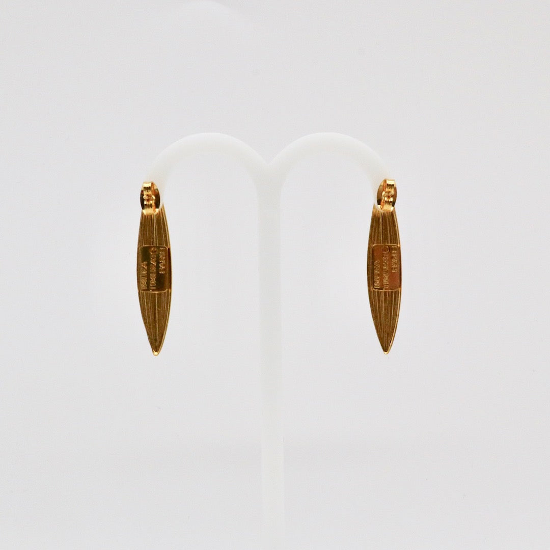 【Pallade et il Centauro】Leaf Pierced Earrings S