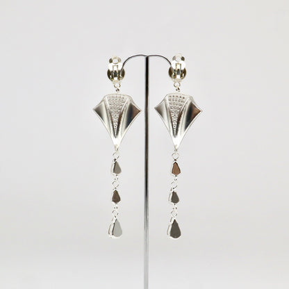 【Papillon de Mer】Crystal Clip-on Earrings