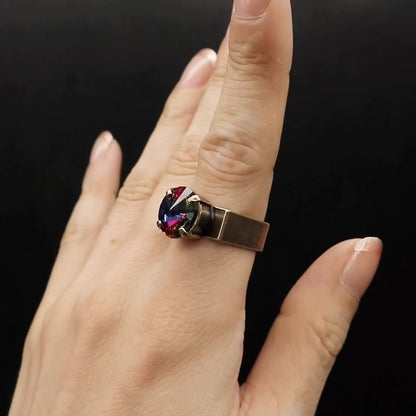 【SquareRing】Round Stone L