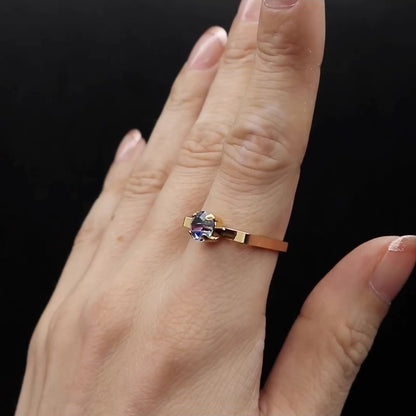 【SquareRing】Round Stone S