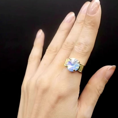 【SquareRing】Round Stone L