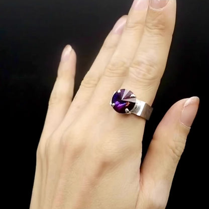 【SquareRing】Round Stone L