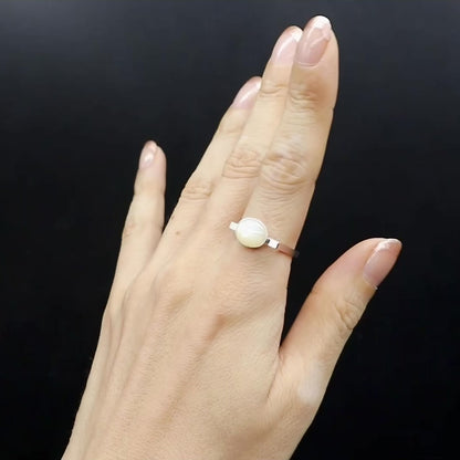 【SquareRing】White Mother of Pearl S