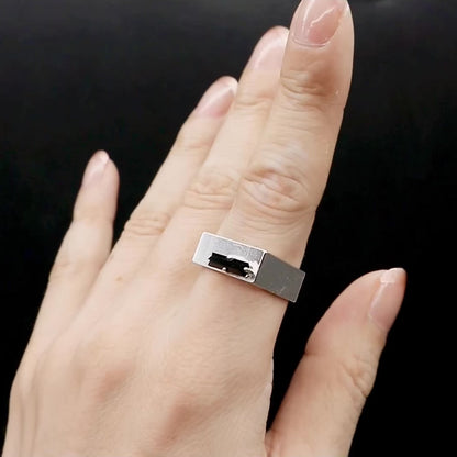 【SquareRing】スクエアリング レクタングル L ジェット