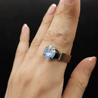 【SquareRing】Round Stone L