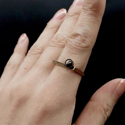 【SquareRing】Nacre Grise Tiny