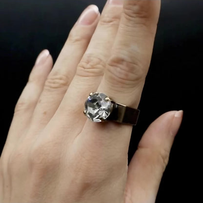 【SquareRing】Round Stone L