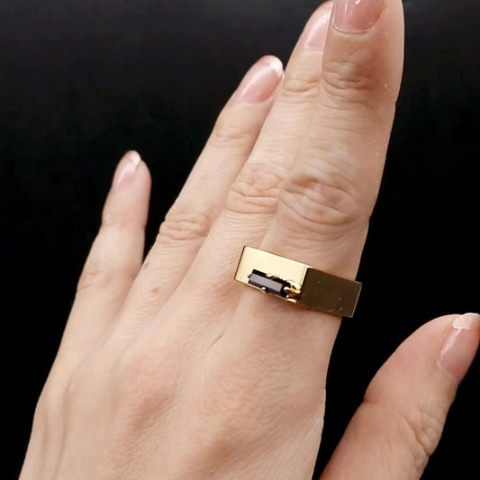 【SquareRing】スクエアリング レクタングル L ジェット