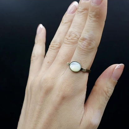 【SquareRing】White Mother of Pearl S