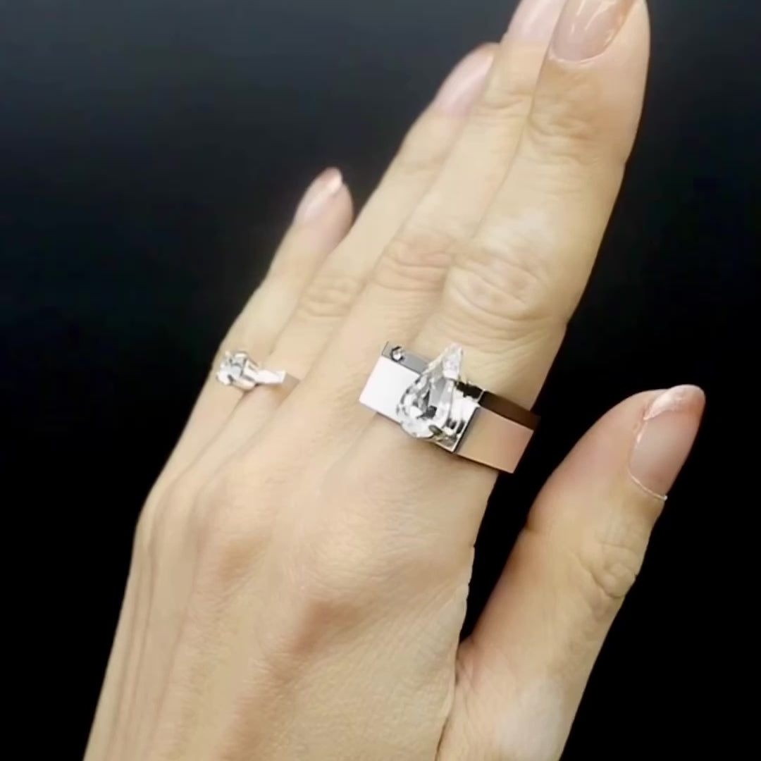 SquareRing】スクエアリング タイニークリスタル S – IMUKA TIMUKAT PARIS
