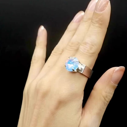 【SquareRing】Round Stone L